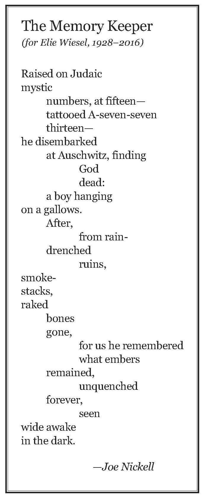 The Memory Keeper Center for Inquiry