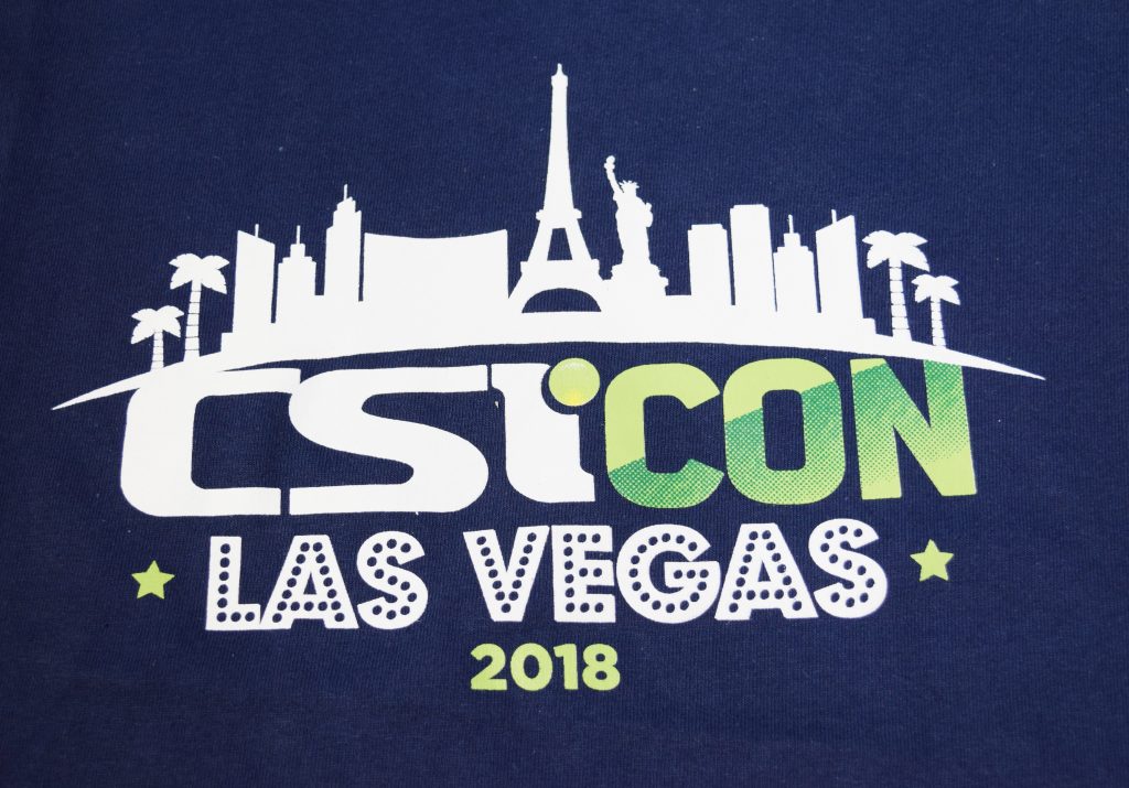 CSICon 2018 Las Vegas Tshirt CFI Store